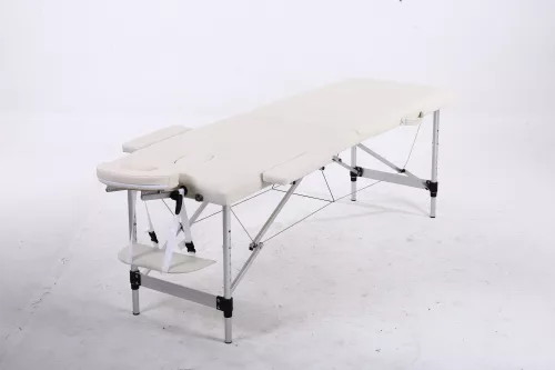 3 zónás alumínium masszázságy fehér hordtáskával 3108S - B ÁRU