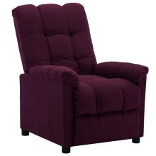 VID lila szövet dönthető fotel