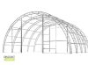 TP HIGHLANDER 15,25x12m erősített ipari sátorcsarnok / mezőgazdasági sátor tűzálló PRIMEtex 2300 ponyvával
