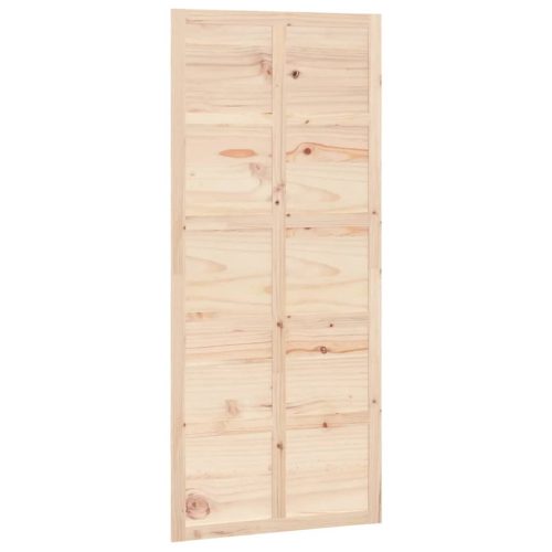 VID tömör fenyőfa istálló stílusú ajtó 90x1,8x214 cm