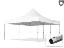   Professional összecsukható sátor PROFESSIONAL 620g/m2 tűzálló ponyvával, alumínium szerkezettel, oldalfalak nélkül, 5x5m fehér