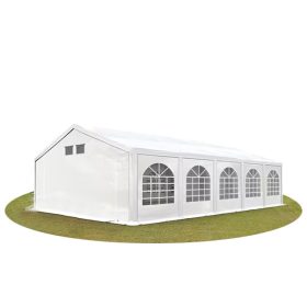 TP 5x10m erősített rendezvénysátor, PE 550 - fehér