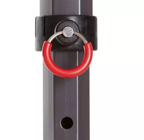 TP 3x4,5m összecsukható 750N acél vázas pavilon, oldalfal nélkül - sötétszürke