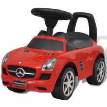 VID Mercedes Benz Tolható gyerekautó piros színben