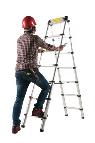 EPT Alumínium teleszkópos létra/állvány 3,8 m