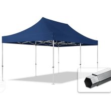   Professional összecsukható sátrak PROFESSIONAL 400g/m2 ponyvával, alumínium szerkezettel, oldalfal nélkül - 3x6m kék