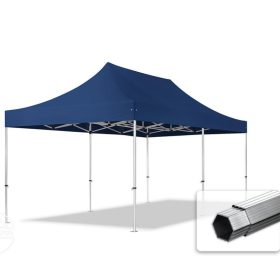   TP 3x6m összecsukható aluminium 800N pavilon, oldalfal nélkül - kék