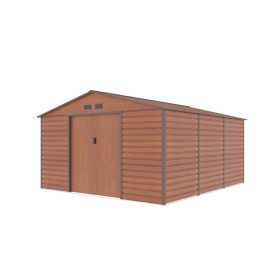 EPT STABIL FÉM KERTI TÁROLÓ 1300 - 340 X 383 CM - BARNA