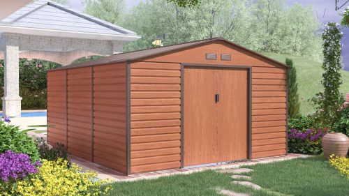 EPT STABIL FÉM KERTI TÁROLÓ 1300 - 340 X 383 CM - BARNA