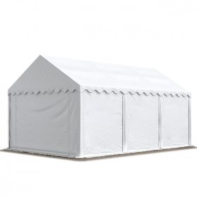 TP PREMIUM 4x6m raktársátor, PVC 750 ponyvával, fehér