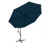 VID UV biztos konzolos napernyő - 3,5 m kék