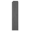 VID szürke tömör fenyőfa radiátorburkolat 210x21x85 cm