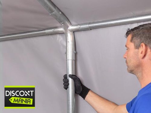 Skladišni šator 4x6m sa bočnom visinom 3m professional 550g/m2