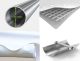 TP Professional deluxe 3x3m nehéz acélkonstrukciós rendezvénysátor erősített tetőszerkezettel zöld