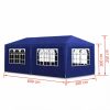 VID 3x6 m sátor - kék