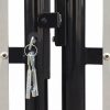 VID 2 ajtós kapu 300 x 125 cm fekete