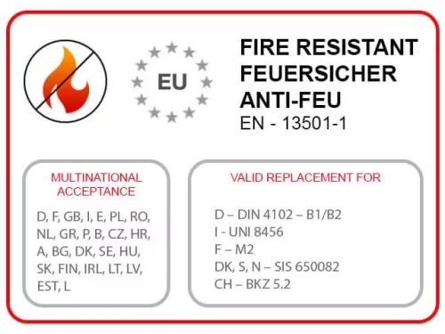 TP Professional 6x30m 2,6m oldalmagas raktársátor nehezen éghető PVC 1400 ponyvával, fehér