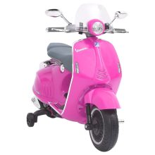 VID Vespa GTS300 rózsaszín elektromos játék motorbicikli