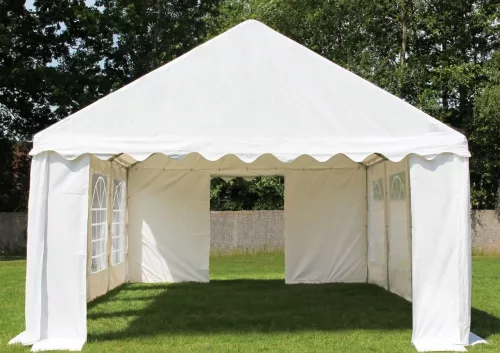 TP 3x2m standard rendezvénysátor, PVC 700 - fehér