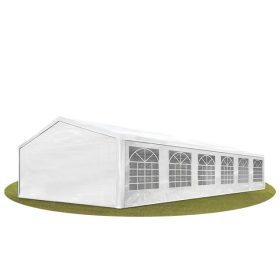 TP 6x12m standard rendezvénysátor, PE 350 - fehér