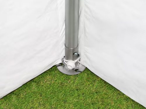 TP 6x12m standard rendezvénysátor, PE 350 - fehér