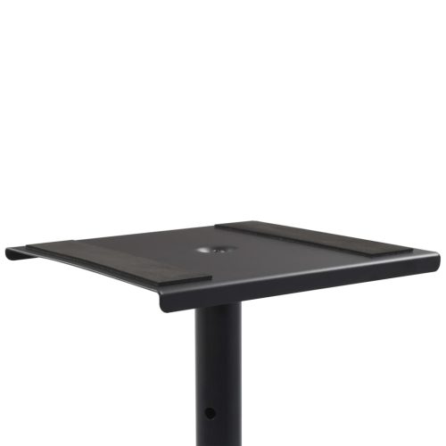  2 darab fekete acél stúdió monitorhangfal állvány