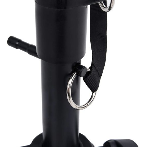  fekete kerek állítható dobszék