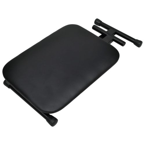  fekete dupla merevítésű billentyűzetállvány és szék