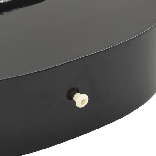  fekete klasszikus hársfa gitár kezdőknek 4/4 39     "