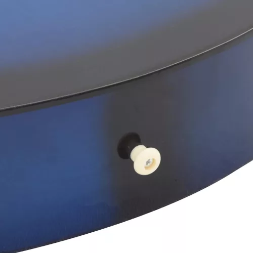  kék 6 húros klasszikus western cutaway gitár ekvalizerrel   