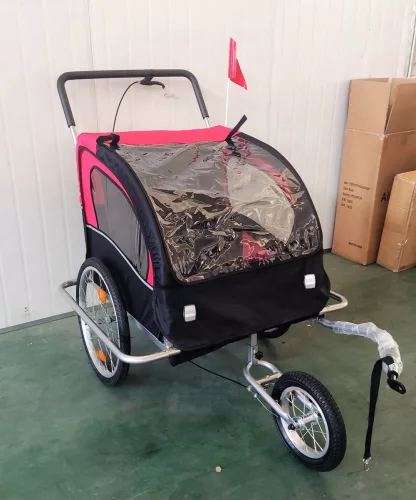 BICYCLE TRAILER AND JOGGER IN ONE