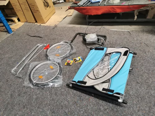 BICYCLE TRAILER AND JOGGER IN ONE