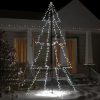 VID 360 LED-es beltéri/kültéri kúp alakú karácsonyfa 143 x 250 cm - hideg fehér