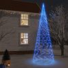 VID kék fényű karácsonyfa tüskével 3000 LED-del 800 cm
