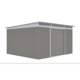 EPT STABIL FÉM KERTI TÁROLÓ 1132 - 340 x 333 CM - SZÜRKE