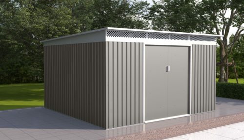 EPT STABIL FÉM KERTI TÁROLÓ 1132 - 340 x 333 CM - SZÜRKE