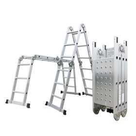 EPT 3,7M többfunkciós ALUMINIUM létra + dobogó