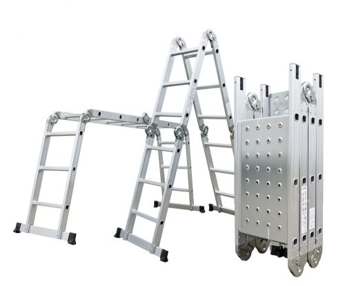 EPT 3,7M többfunkciós ALUMINIUM létra + dobogó