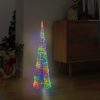 VID dekoratív színes fényű LED-es akril fénykúp 90 cm