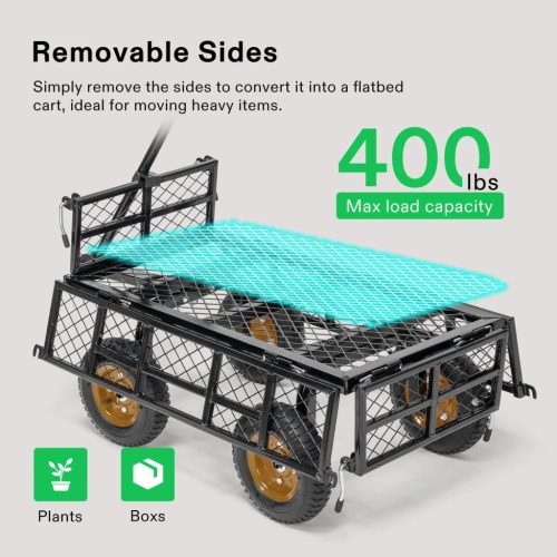 Heavy-duty garden cart