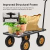 Heavy-duty garden cart
