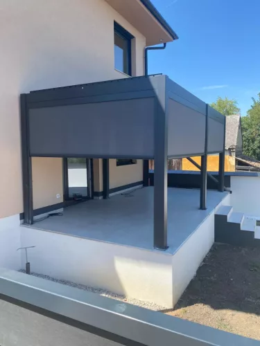 3m manual sidewall for motorized pergola