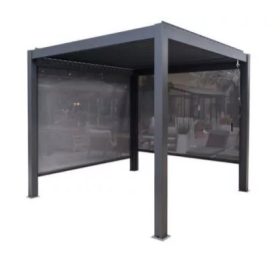 4m manaul sidewall for motorized pergola