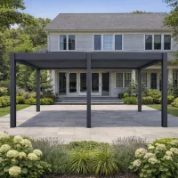 Motorized pergolas