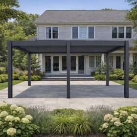 3x6m motorized pergola