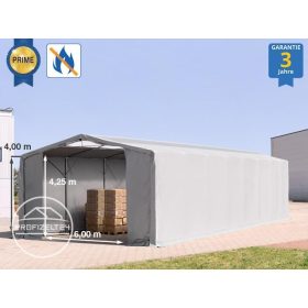   Skladišni šator 8x16m sa bočnom visinom 4m professional 720g/m2 - VATROOTPORNA CERADA!