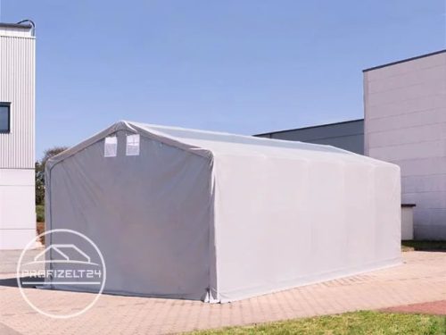 Skladišni šator 8x16m sa bočnom visinom 4m professional 720g/m2 - VATROOTPORNA CERADA!