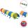 VID többszínű poliészter gyerek-játszóalagút 250 labdával 245 cm