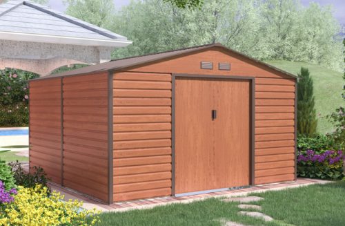 EPT STABIL FÉM KERTI TÁROLÓ 1085 - 340 X 319 CM - BARNA