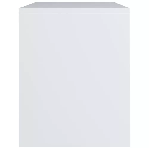  fehér szerelt fa éjjeliszekrény 40 x 30 x 40 cm